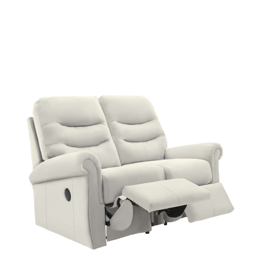 Electric double outlet recliner